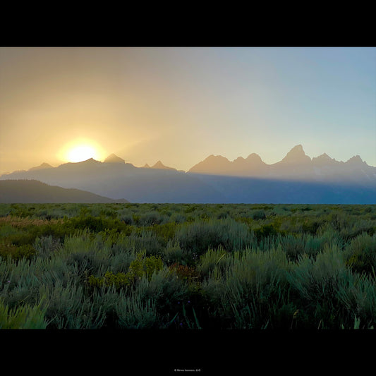Grand Teton National Park - WY - View from Gros Venture