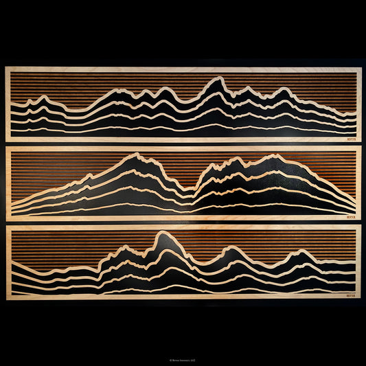 Grand Teton National Park - Tryptic (3 Views)